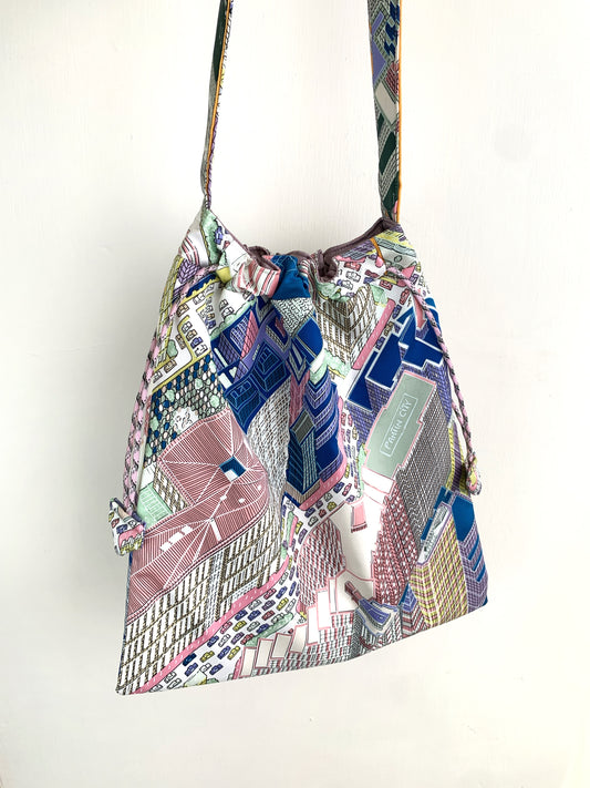 [SOLD] -REWORKED Scarf Tote Bag