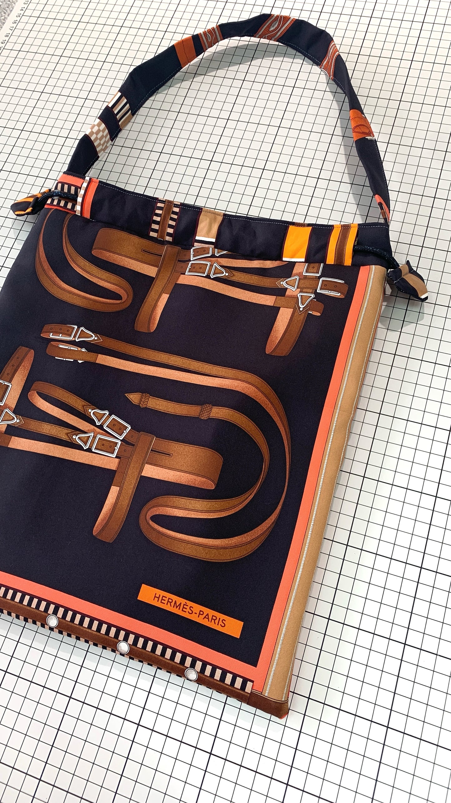 REWORKED Scarf Tote Bag