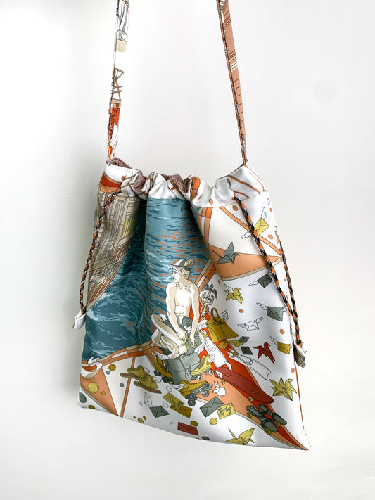 -REWORKED Scarf Tote Bag